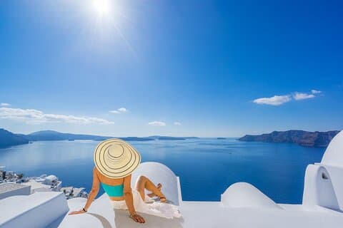 Melhor viagem privada de dia inteiro de Santorini saindo de Mykonos