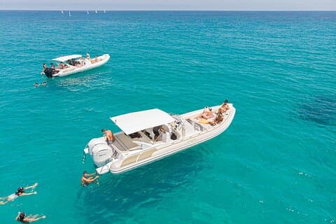 Privat båttur Palermo Mondello Capo Gallo Reserve 8 timmar