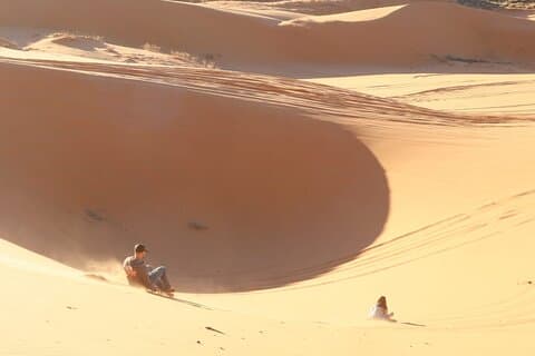UTV-Dünenkreuzfahrt und Surfen in den Coral Pink Sand Dunes