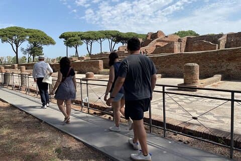 Ostia Antica guidet tur inkludert det gamle teateret og badene