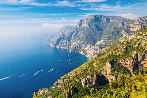Privé auto tour Pad van de Goden en Positano