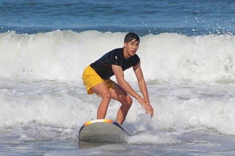 2 timers privat surflektion i Miami Beach