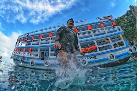 Maya Bay Sunset Cruise und Planktonschwimmen von Phi Phi