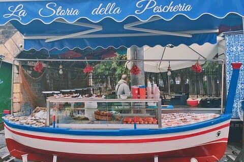 Catania Street Food Tour: Fiskmarknad och centrum