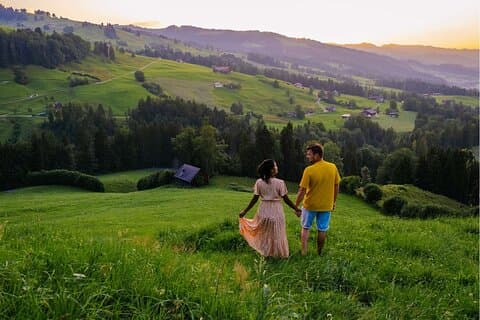 Découvrez la campagne suisse lors d'une visite privée en voiture depuis Lucerne