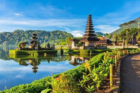 Väster om Bali: Bedugul, Jatiluwih Rice Terrace och Tanah Lot-templet
