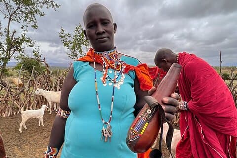 Esperienza pomeridiana culturale nel villaggio Masai