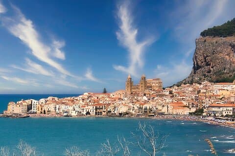 Cefalù-tur från Taormina till Palermo