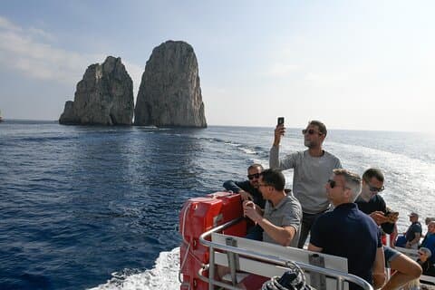 Visite guidée de Capri et Anacapri avec la grotte bleue de Sorrente