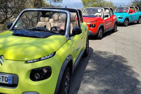 Nice : Rij in een cabriolet naar Monaco F1 en bezoek Èze dorp