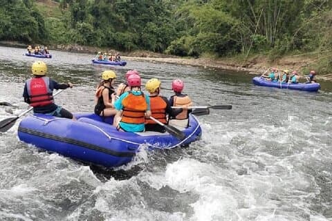 Kiulu White Water Rafting with Tuaran Peri Firefly Tour