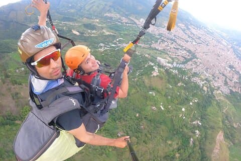 Guatape privat eventyrtur med paragliding
