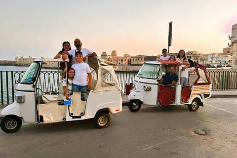 Rundvisning i Syracuse og Ortigia i Ape Calessino