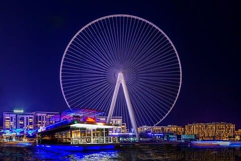 Dubai: 1-uur durende schilderachtige woonboottour bij Ain Dubai