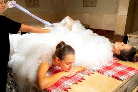 Hammam turc, sauna, jacuzzi et massage avec transfert Hurghada