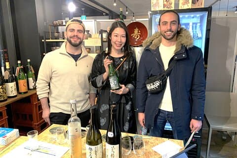 Degustação guiada de saquê em Tsukiji