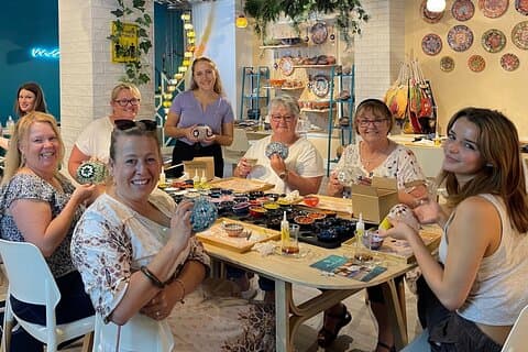 Mosaic Art Classes Brisbane: Turkish Lamp Workshop
