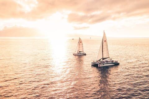 'Alihilani Lahaina solnedgang sejl