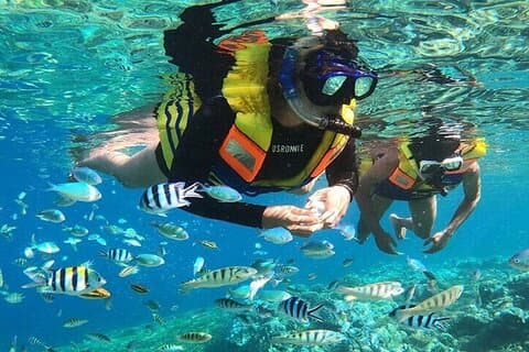 Bali snorkelen ALLEEN bij Blue Lagoon of Pakket met ATV Ride