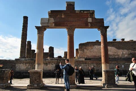 Pompeji, guidet tur, solnedgang og entrébilletter