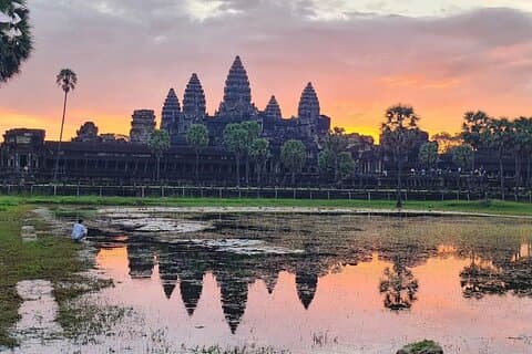 Siem Reap – 1-dagers gruppetur til Angkor med spansktalende guide