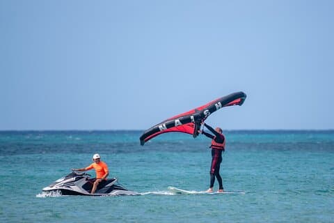 Wingfoil prøvekursus på den smukke Costa Calma