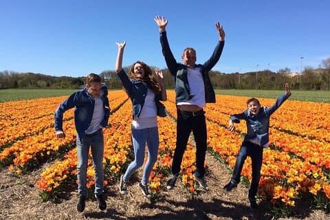 Privat guidet tur til Keukenhof Gardens og Zaanse Schans