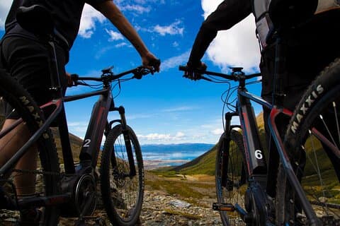 Viewpoint of the Beagle Canal by Assisted Bicycle