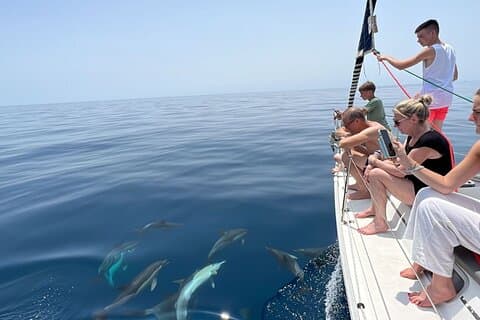 Experience sharing sailboat Marbella, dolphins, drinks ,elan 37