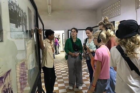 Learn about a dark period of Cambodian history by expert guide
