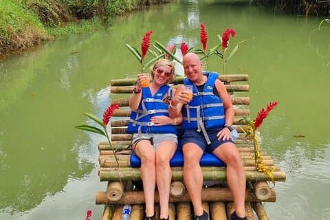 Tour privato di rafting e shopping in bambù di Martha Brae