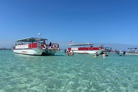 4-timers Destin Harbor Crab Island-utflukt