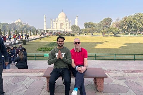 Alt inklusive Taj Mahal & Agra-tur med superhurtigt tog fra Delhi