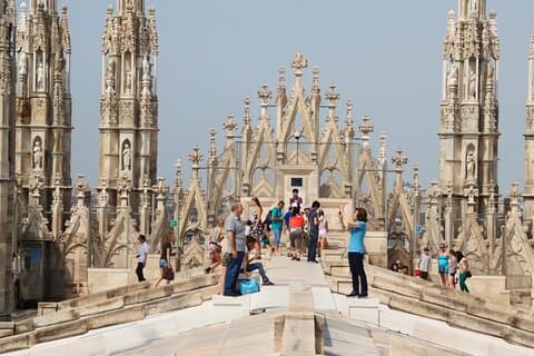 Mailand: Kathedrale und Terrassen Führung mit Tickets