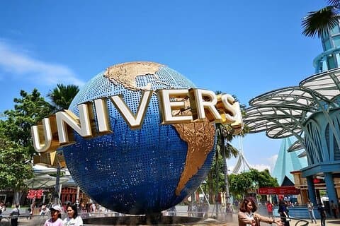 Singapore Universal Studios Volledig dagarrangement