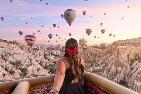 2-daagse begeleide Cappadocië-tour met Cave Hotel-optie vanuit Antalya