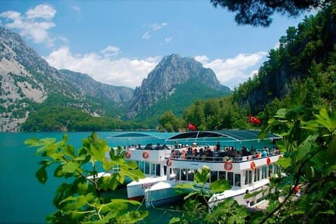 Green Canyon-boottocht met lunch en frisdrank vanuit Antalya