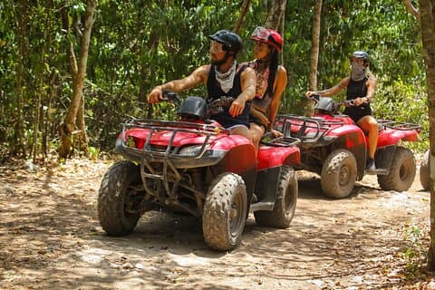 Visite en VTT et expérience cénote à Cozumel