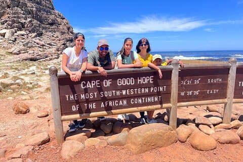 Excursão turística pela Península do Cabo