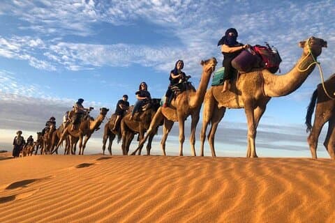 Marrakech à Fès via le désert de Merzouga 3 jours au Maroc Sahara