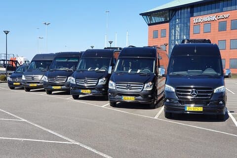 1-15 pers privat minibusudlejning / leje i Amsterdam med chauffør