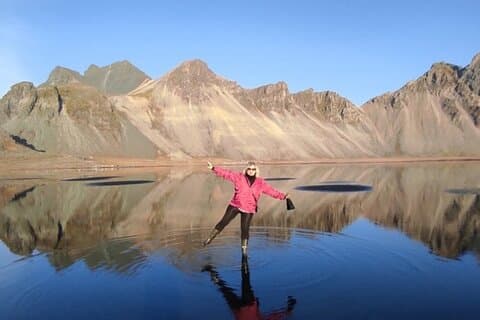 Tour ab Djúpivogur: Aussichtspunkt Stokksnes-Vestrahorn-Höfn (Mittagessen).