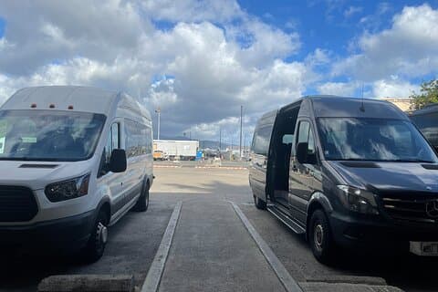 Grote groep tot 42 PPL Transfer van de luchthaven en Waikiki Hotels