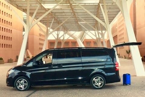 Transfert privé à l'aéroport Casablanca(depuis/vers)centre ville