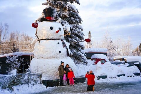 Anchorage's Winter City Tour = Samples + Stops + WildLife