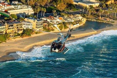 Coastal California Helikopter Tour fra Long Beach