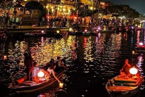 Marble Mountain & Hoi An City with Sampan Ride - Night Market