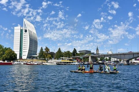 バルディビア周辺のSUPとカヤックツアー