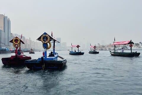 Dubai: Bur Dubai Abra Tour y paseo en barco con Museo de las Ilusiones