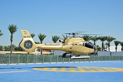 Dubai: 15-minuters Dubai Palm Sightseeing helikoptertur